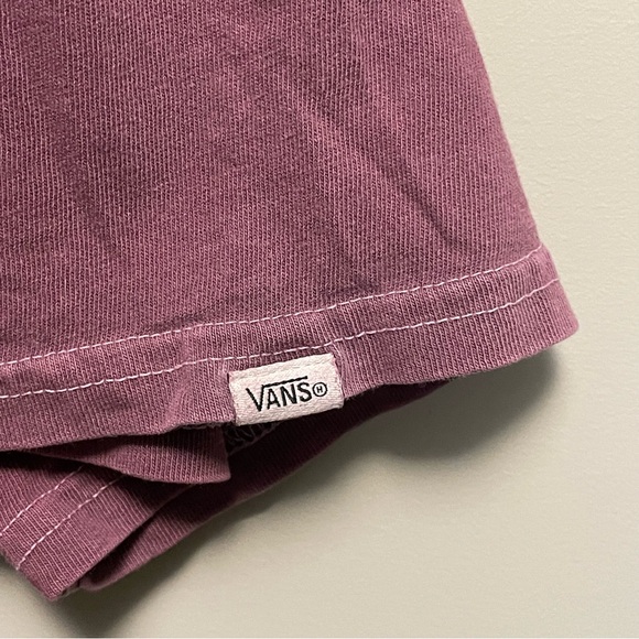 Vans Faded & Distressed Crop Shirt Women’s Size XL - Picture 7 of 11